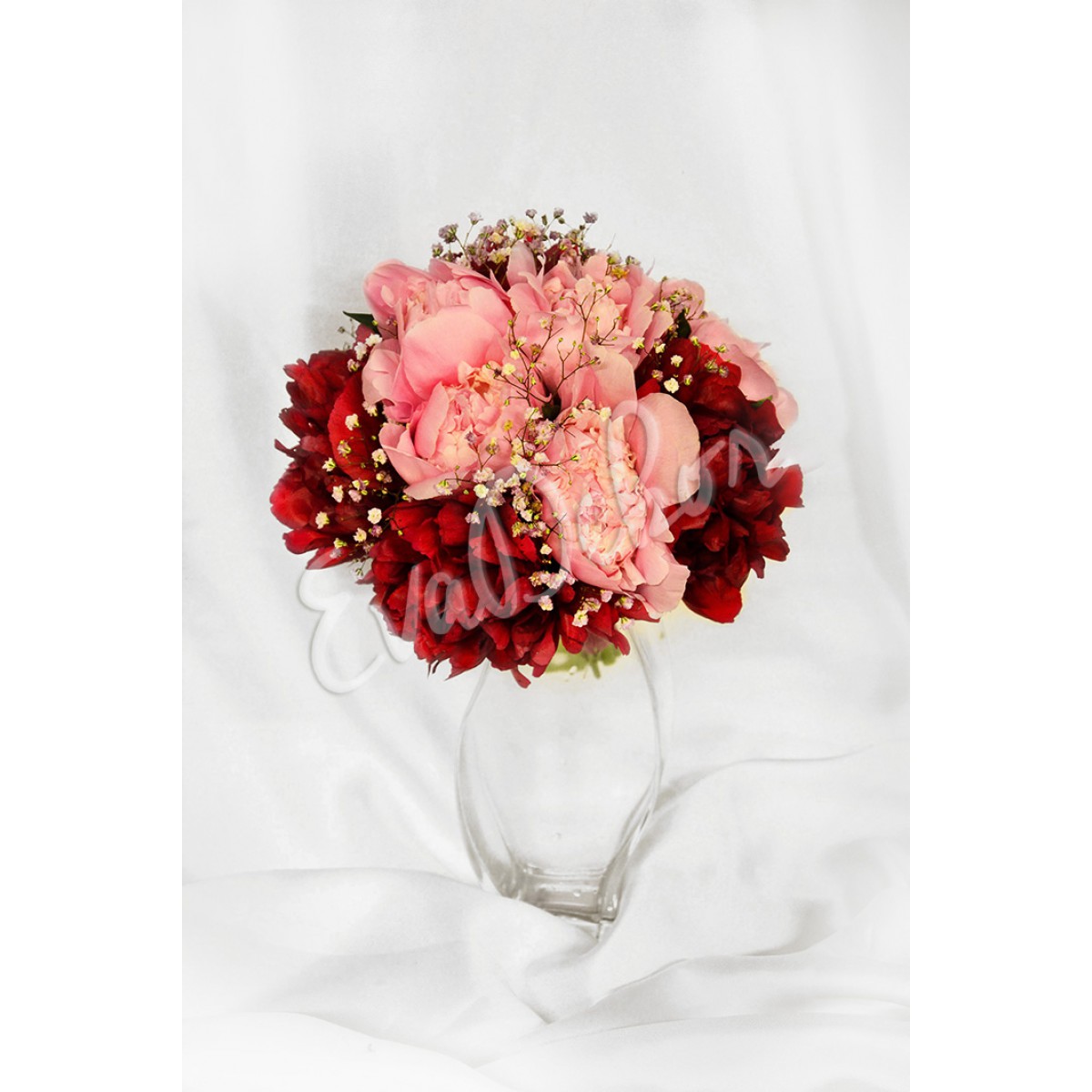 Svatební kytice Tanec pivoněk